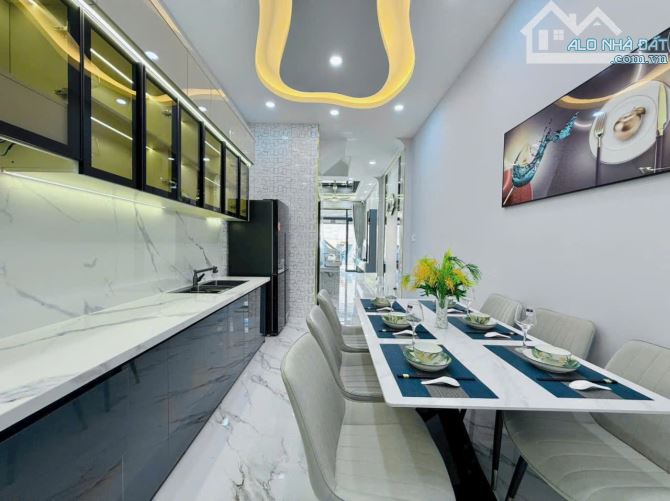 Bán nhà hẻm xe hơi thông đường Quang Trung, P.10, 3,4 x 16, 4 tầng, 4PN giá 6.69 tỷ tl - 8