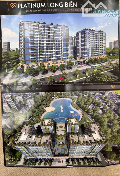 BÁN CHUNG CƯ PLATINUM LONG BIÊN TÒA P3 TẦNG 9 DT 101,4 M2 GIÁ 15 TỶ