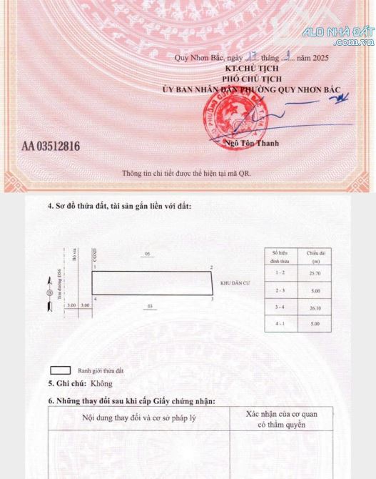 Bán lô đất Kv 8 trần quang diệu cách ngã 3 phú tài 300m dt 128m2 giá 13tr500/m2