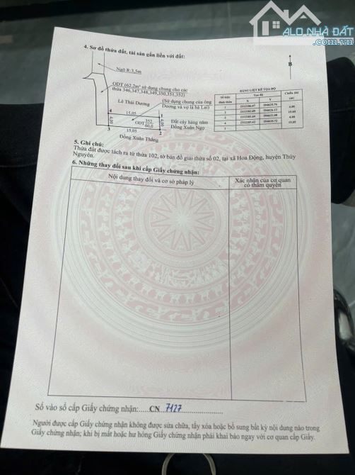 💥💥💥 Bán Đất Thổ Cư Hoa Động, Sau Hoàng Huy Green River, 60m2, 🚘 Đỗ Cửa 💥💥💥