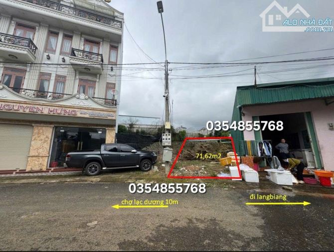 Cần bán đất bên cạnh chợ Lạc Dương thành phố Đà Lạt