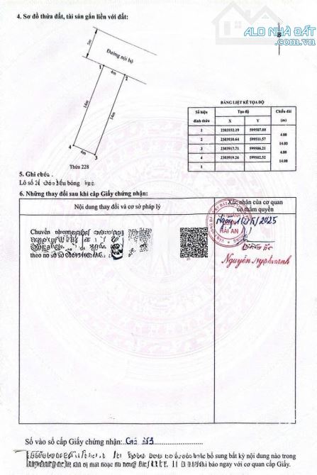 Lô đất Đường 5M - Sát Canh Lê Quý Đôn Cấp 3 - 3 Tỷ 888