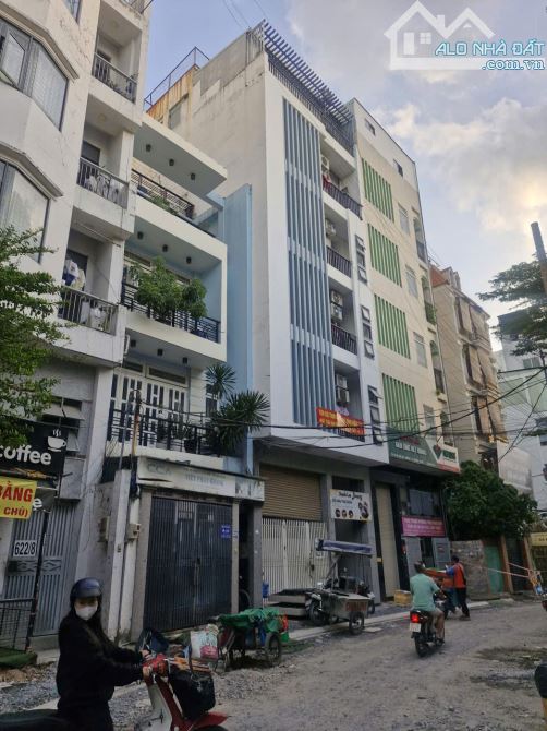 Bán đất 2 Mặt tiền đường Nhựa 8m Tân Bình Kế Nhà Ga T3 77m2 có Giấy phép 7 Tầng
