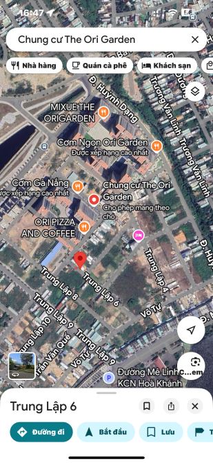 Bán cặp đất Trung Lập 6 cạnh chung cư Ori Garden