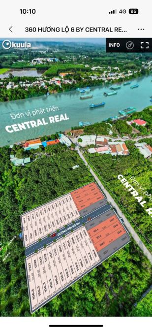 Em đang còn vài lô đất mặt tiền đường lộ, ven sông ngay Phường Tân Triều