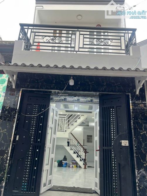 Nhà hẻm 4m Âu Dương Lân Phường 3, Quận 8  - Diện tích: 3.2 x 13m (nở hậu nhẹ)