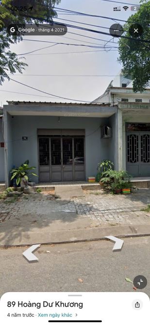 Bán nhà cấp 4 2MT trước sau Hoàng Dư Khương- Khuê Trung- Cẩm Lệ - Đà Nẵng