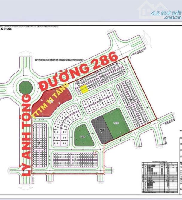 Bán lô đất mặt Lý Anh Tông-Khúc Xuyên.dt.82,5m.mt.5m.hướng Tây.giá:4,75 tỷ