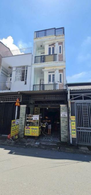 Mặt tiền kinh doanh 3 tầng sân thượng sổ hồng riêng 5 tỷ 2