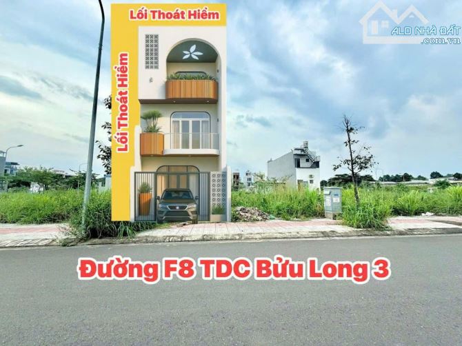 LÔ ĐẤT F8 – KDC BỬU LONG 3 – P. Trấn Biên New - GIÁ CỰC TỐT CHO ANH CHỊ ĐẦU TƯ