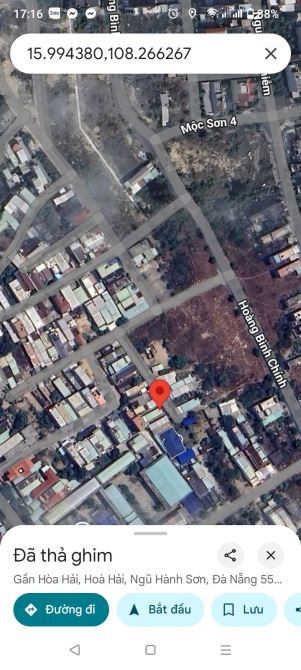 💥 BÁN ĐẤT HOÀNG BÌNH C – NGANG KHỦNG 6.9M NỞ HẬU 7.8M – NGŨ HÀNH SƠN – 129M²