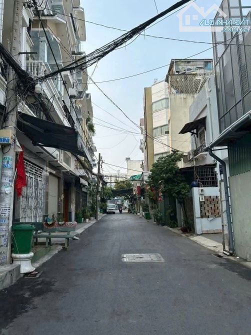 NHÀ LÊ VĂN THỌ GV - GẦN CÔNG VIÊN LÀNG HOA & QUANG TRUNG - HẺM Ô TÔ - 99M²(4,5×22) - 4 TẦN