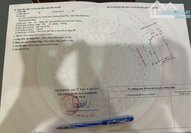 Bán lô góc 2MT Nghiêm Xuân Yêm - Lê Hữu Khánh, Nam Việt Á, Đà Nẵng