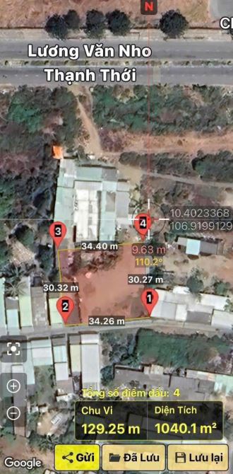 bán 1020 m2 đất lương văn nho cần giờ giá rẻ