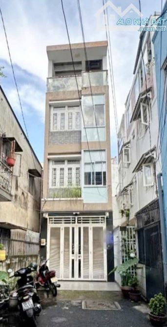 💥XE HƠI THÔNG - HOÀNG HOA THÁM - P.5 - PHÚ NHUẬN 👉 8,7 TỈ TL - 4 TẦNG - 5 PHÒNG - 5WC