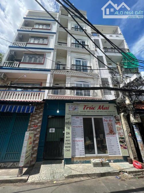 Bán CHDV 44p HXH Âu Dương Lân P.3 Q.8, DT 5x26m NH 11m, 5 tầng,  225tr/tháng, Giá 36 tỷ