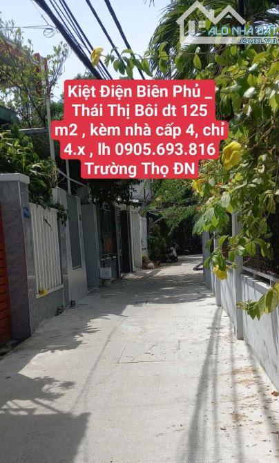 🍁🍁🍁 BÁN ĐẤT TẶNG NHÀ CẤP 4 – TRUNG TÂM THANH KHÊ  🏕🏕