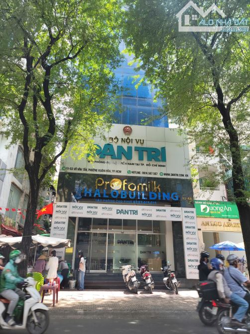 Bán Góc 2 MT Võ Văn Tần Phường 6 Quận 3 , 8 x 28m , 225m , 10 tầng , 290 tỷ