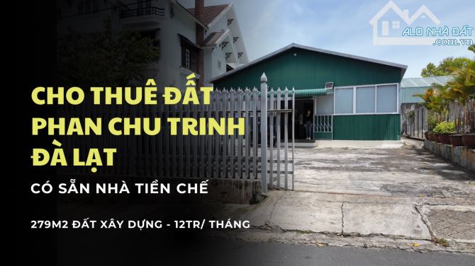 Cho thuê nhà Phan Chu Trinh Đà Lạt