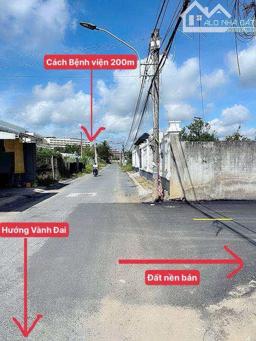 Đất nền 5x23,8m thổ 100%, nhựa 6m cách BV đa khoa Trà Vinh 200m