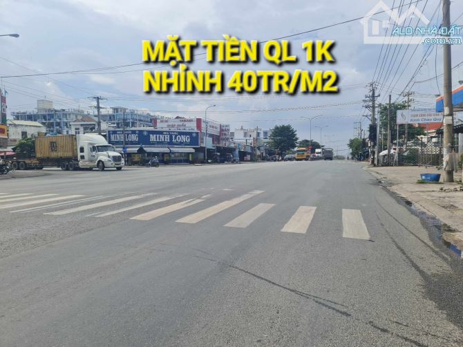 Bán nhà Mặt Tiền KD QL 1K , 235 m2 , Nhỉnh 40tr /m2 , Lh @939.208.616