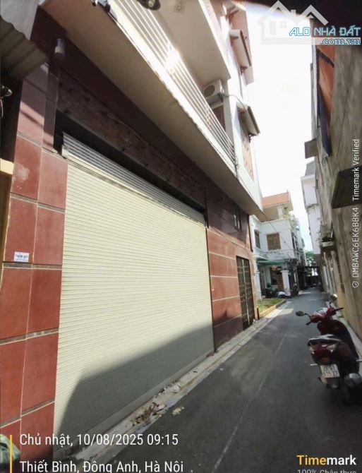 🆘 CC GỬI BÁN ĐẤT TẶNG NHÀ 3 TẦNG TẠI THIẾT BÌNH - THƯ LÂM . ✅ Diện tích 120m