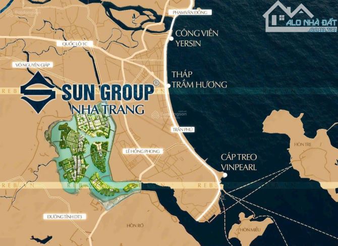 Lô 2 mặt tiền Vành Đai 2 ( Võ Văn Kiệt ) Hà Quang 1 mặt sông view đối diện dự án SunGroup - 10