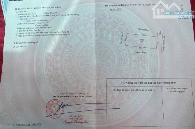 Nhà 56 m*3 tầng- vĩnh khê, an đồng, an dương, hp-3,250 tỷ - 10