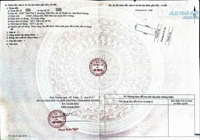 Bán nhà cấp 4 KDC Vĩnh Phú 2 p.Vĩnh Phú Tp.Thuận An chỉ 5ty750 TL M7788 - 10