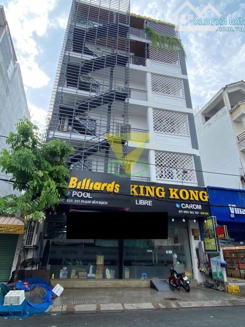 Bán Toà CHDV Mới Đẹp Mặt Tiền Phạm Văn Bạch - Q. Gò Vấp, 10x28m, H+6T, DT:300tr/th, 70 Tỷ - 1