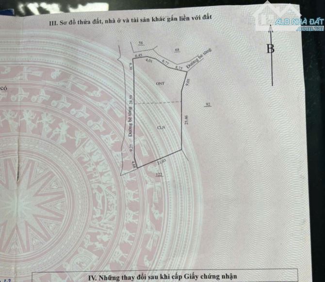 914m Có 400m Đất Ở - Cách Đường 12B Đúng 400m - Trên Đất Trồng Full Bưởi - View Cánh Đồng - 1