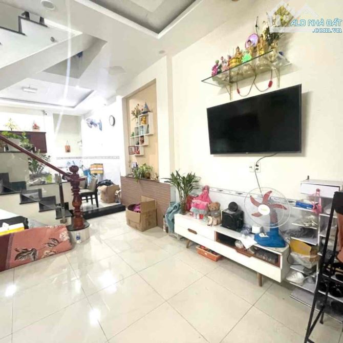 BÁN NHÀ GÒ VẤP, HXH LÊ VĂN THỌ, P.THÔNG TÂY HỘI, 4X12M, 2 TẦNG, 6,5 TỶ TL - 1