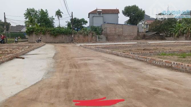 Đất gần khu tiểu mẫu trại cau thanh trí dt 100m fun thổ sổ sẫn giao dịch dg tong 4m giá ch - 1