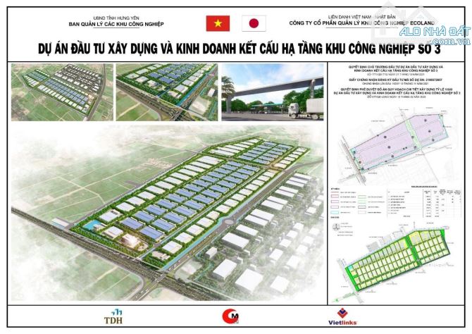 Bán đất khu công nghiệp số 3, hạ tầng hoàn thiện, pháp lý đảm bảo, tiện giao thương. - 1
