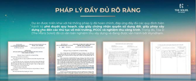 3 xuất ngoại giao The Soleil Đà Nẵng view Biển + Sông Hàn giá chỉ 2.4 tỷ, CK đến 13.5% - 1