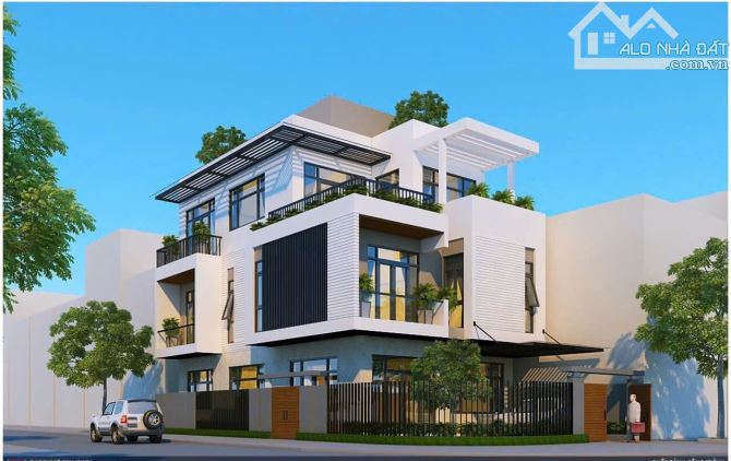 Bán biệt thự 4 tầng Góc 2MT đường Đào Sư Tích – gần bến xe trung tâm – Giá 10 Tỷ 9 tl - 1