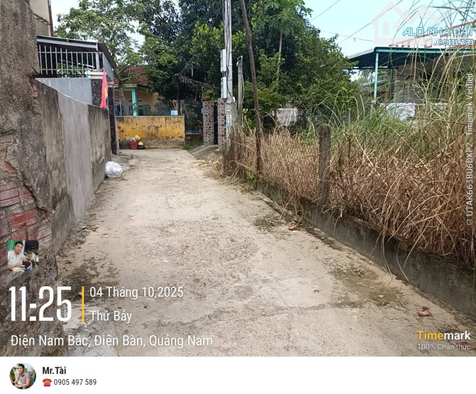 5x35m,  kiệt ô tô 3.5m Điện Nam Bắc, P. Điện Bàn Đông cần bán - 1
