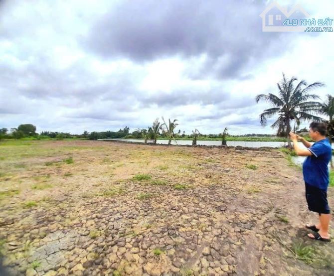 500m2 vườn vew sông 499 triệu tân trụ_Long an giá rẻ nhất khu vực - 1