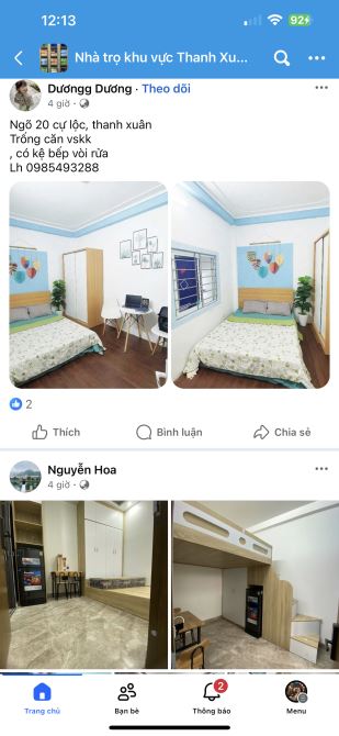 Vị trí vàng Khương Đình – Nhà 5 tầng, 5PN, ngõ thông, 10m ra ô tô tránh, giá chỉ 12.65 tỷ! - 1