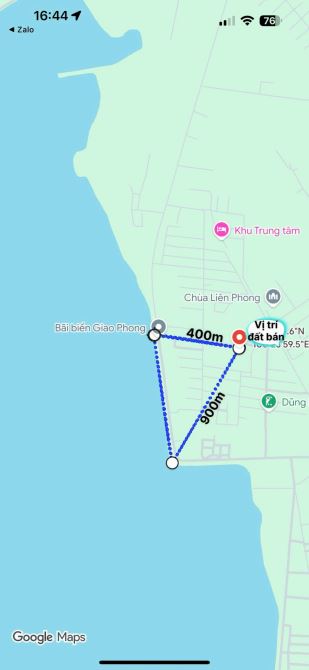 TRỤC CHÍNH HƯỚNG BIỂN - 400m RA BÃI TẮM - 85m2 - GIÁ CHỈ HƠN 2 TỶ - 1
