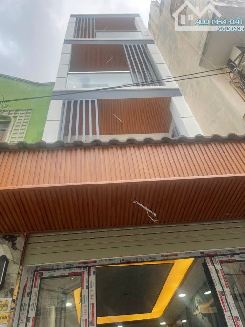 KHU ẨM THỰC HỒ THỊ KỶ QUẬN 10 - NHÀ 5 TẦNG 4 PN - SỔ ĐẸP - HOÀN CÔNG ĐẦY ĐỦ GIÁ 8.18TỶ - 1