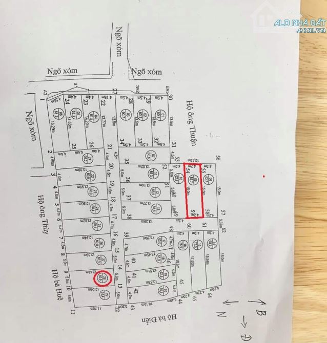 Nhỉnh 1,2x tỷ lô đất 63m2 tại Mỹ Tranh, Nam Sơn, An Dương, Hải Phòng - 1