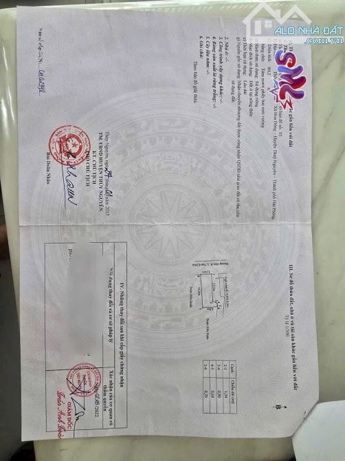 Bán nhà trục thôn Hoa Động- Thuỷ Nguyên ngay mặt 203 vào 100m dt 80m giá cực tốt 5,x tỷ - 2