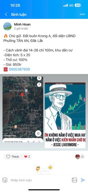 🔥 Bán Đất buôn Krong A, đối diện UBND Phường TÂN AN, Dak Lak - 2