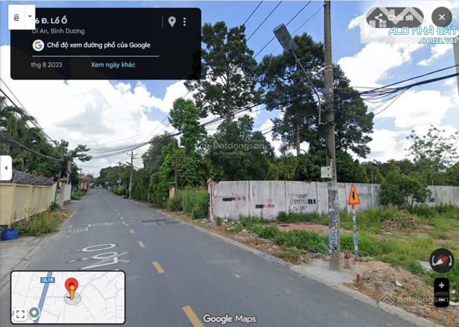 Bán đất Khu phố Nội Hóa 1, phường Bình An, TP Dĩ An, tỉnh Bình Dương, 773.8m2, MT 10m, - 2