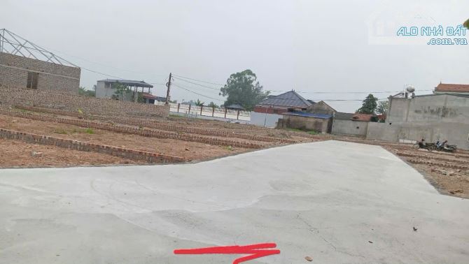 Đất gần khu tiểu mẫu trại cau thanh trí dt 100m fun thổ sổ sẫn giao dịch dg tong 4m giá ch - 2