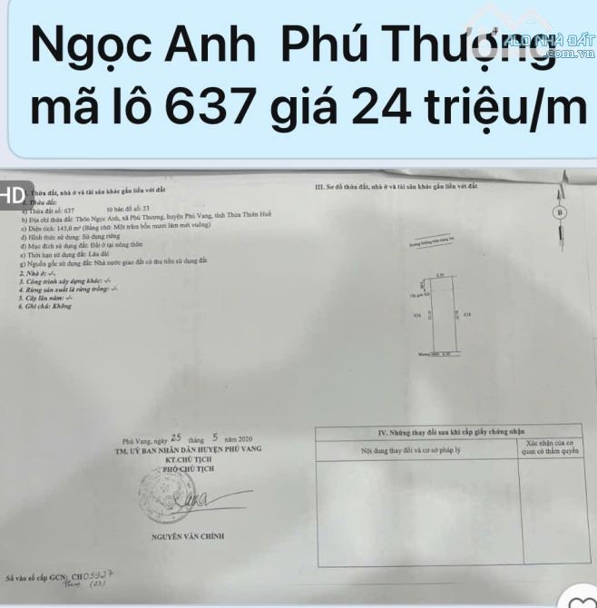 Đất mt View Kênh giá đầu tư Kqh Hói Sai Thượng cạnh FPT Huế - 2