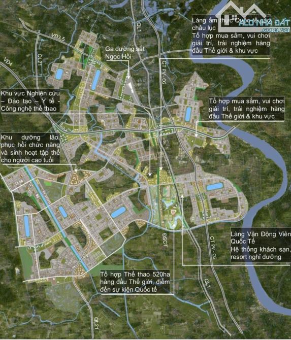 Bán 1000m2 đất hàng xóm Vinhomes Olympic Ngọc Hồi, mặt đường ô tô tránh chỉ 3.35 tỷ - 2
