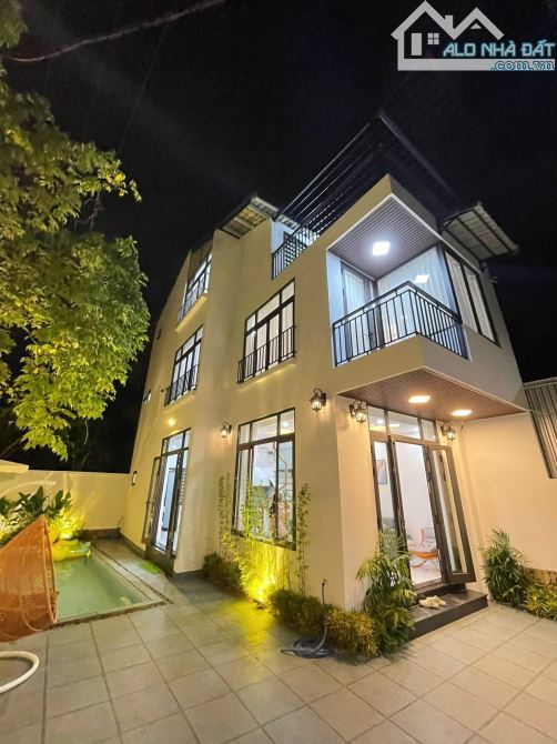 🌴 BÁN CĂN VILLA 3 TẦNG CÓ HỒ BƠI LỚN – KIẾN TRÚC HIỆN ĐẠI, CỰC VIP TẠI KIM LONG, TP HUẾ - 2