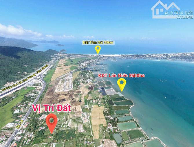BÁN ĐẤT HƯỚNG BIỂN VỊ TRÍ VÀNG TẠI KKT VÂN PHONG - 2